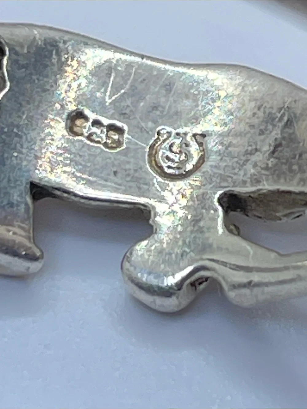 925 Sterling Silver Elephant Ring Lucky Animal Band Vintage Style Boho Sz 7